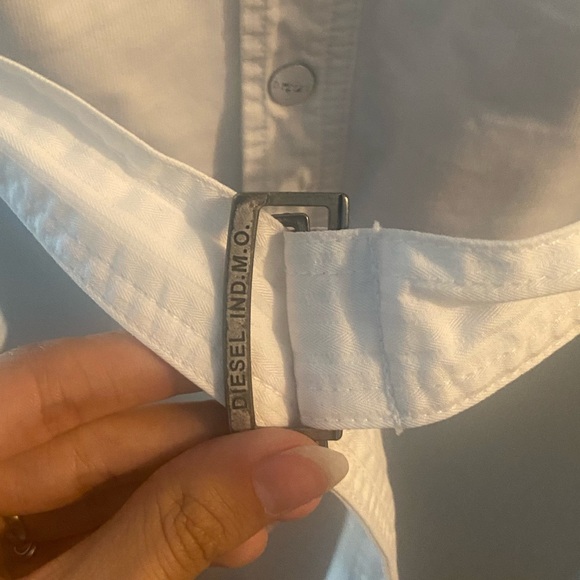 asymmetrical diesel shacket - Picture 8 of 9